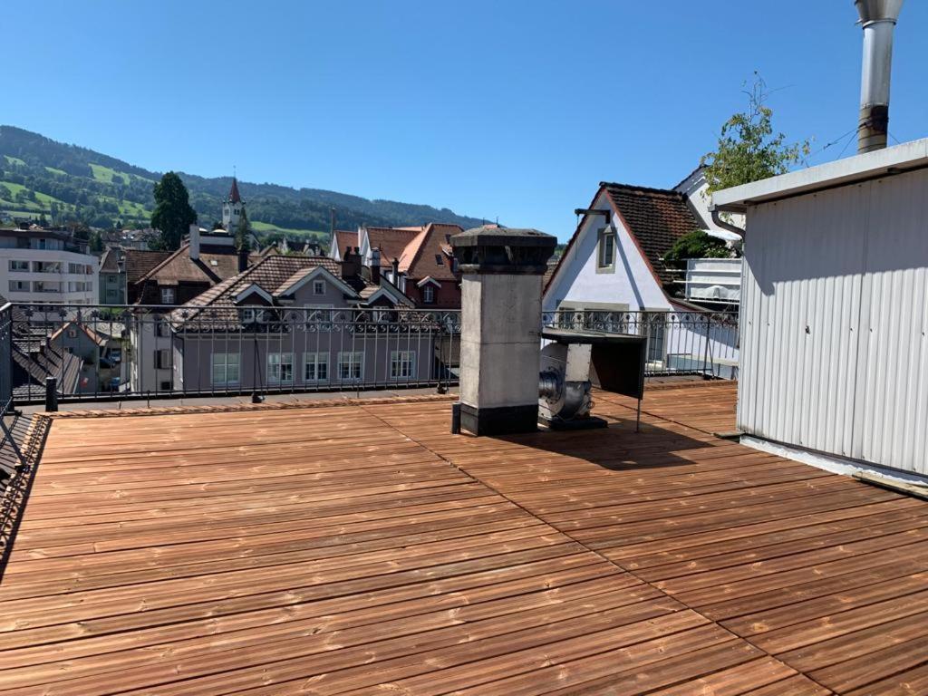 Lakeside Apartments Rorschach - Easy Self Check-In Rom bilde